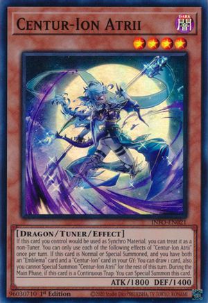 Centur-Ion Atrii (INFO-EN021) - The Infinite Forbidden 1st Edition - Premium Yugioh Single from Konami - Just $0.25! Shop now at Game Crave Tournament Store