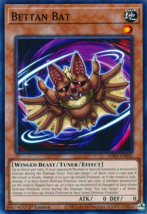 Bettan Bat (INFO-EN030) - The Infinite Forbidden 1st Edition - Premium Yugioh Single from Konami - Just $0.25! Shop now at Game Crave Tournament Store