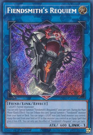 Fiendsmith's Requiem (INFO-EN046) - The Infinite Forbidden 1st Edition - Premium Yugioh Single from Konami - Just $21.09! Shop now at Game Crave Tournament Store