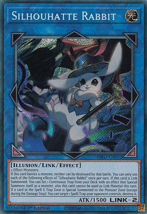 Silhouhatte Rabbit (INFO-EN052) - The Infinite Forbidden 1st Edition - Premium Yugioh Single from Konami - Just $13.04! Shop now at Game Crave Tournament Store