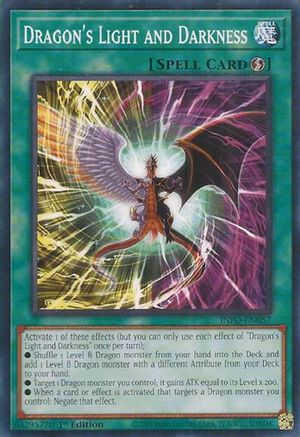 Dragon's Light and Darkness (INFO-EN057) - The Infinite Forbidden 1st Edition - Premium Yugioh Single from Konami - Just $0.25! Shop now at Game Crave Tournament Store