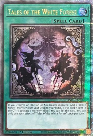 Tales of the White Forest (Quarter Century Secret Rare) (INFO-EN058) - The Infinite Forbidden 1st Edition - Premium Yugioh Single from Konami - Just $43.18! Shop now at Game Crave Tournament Store