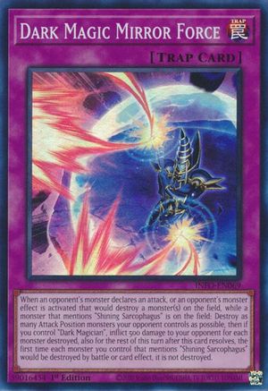 Dark Magic Mirror Force (INFO-EN069) - The Infinite Forbidden 1st Edition - Premium Yugioh Single from Konami - Just $0.25! Shop now at Game Crave Tournament Store