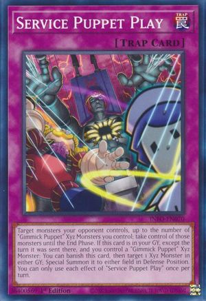 Service Puppet Play (INFO-EN070) - The Infinite Forbidden 1st Edition - Premium Yugioh Single from Konami - Just $0.25! Shop now at Game Crave Tournament Store