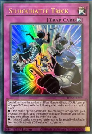 Silhouhatte Trick (INFO-EN079) - The Infinite Forbidden 1st Edition - Premium Yugioh Single from Konami - Just $0.54! Shop now at Game Crave Tournament Store