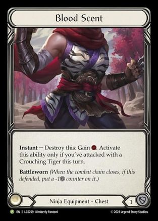 Blood Scent - LGS259 (LGS259) - Flesh and Blood: Promo Cards Cold Foil