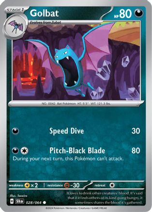 Golbat 28 - SV Shrouded Fable