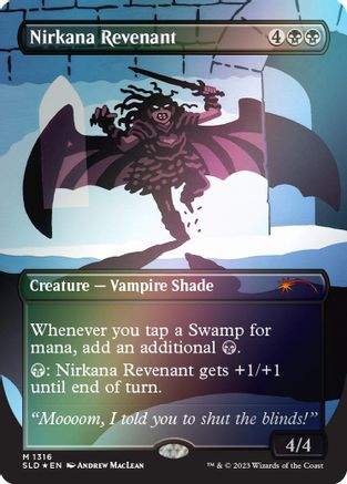 Nirkana Revenant (Rainbow Foil) (SLD-1316) - Secret Lair Drop Series Foil - Premium MTG Single from Wizards of the Coast - Just $2.09! Shop now at Game Crave Tournament Store