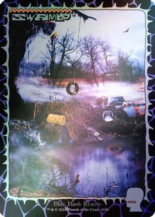 Swamp (1654) (Rainbow Foil) (SLD-1654) - Secret Lair Drop Series Foil - Premium MTG Single from Wizards of the Coast - Just $2.05! Shop now at Game Crave Tournament Store