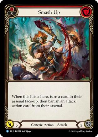 Smash Up (ROS221) - Rosetta Rainbow Foil