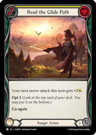 Read the Glide Path (Yellow) (AAZ025) - Armory Deck: Azalea
