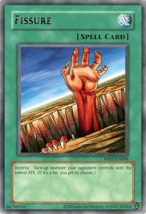 Fissure (RP01-EN006) - Retro Pack (2020 Date Reprint) Unlimited - Premium Yugioh Single from Konami - Just $0.45! Shop now at Game Crave Tournament Store