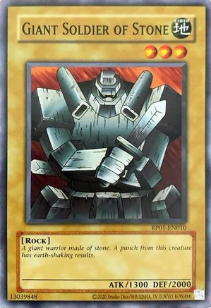 Giant Soldier of Stone (RP01-EN010) - Retro Pack (2020 Date Reprint) Unlimited - Premium Yugioh Single from Konami - Just $0.25! Shop now at Game Crave Tournament Store
