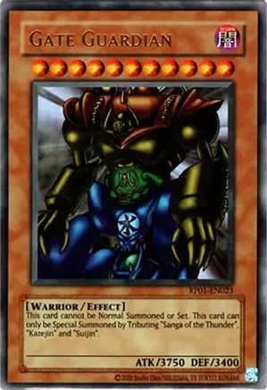 Gate Guardian (RP01-EN023) - Retro Pack (2020 Date Reprint) Unlimited - Premium Yugioh Single from Konami - Just $1! Shop now at Game Crave Tournament Store
