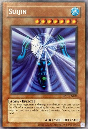 Suijin (RP01-EN032) - Retro Pack (2020 Date Reprint) Unlimited - Premium Yugioh Single from Konami - Just $0.30! Shop now at Game Crave Tournament Store