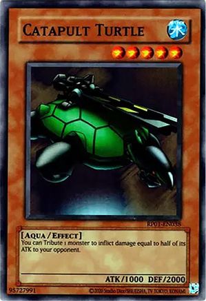 Catapult Turtle (RP01-EN038) - Retro Pack (2020 Date Reprint) Unlimited - Premium Yugioh Single from Konami - Just $0.37! Shop now at Game Crave Tournament Store
