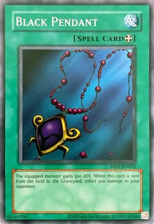 Black Pendant (RP01-EN052) - Retro Pack (2020 Date Reprint) Unlimited - Premium Yugioh Single from Konami - Just $0.25! Shop now at Game Crave Tournament Store