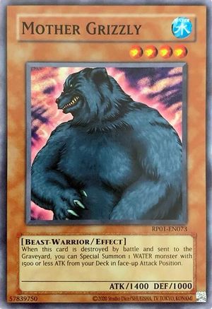 Mother Grizzly (RP01-EN073) - Retro Pack (2020 Date Reprint) Unlimited - Premium Yugioh Single from Konami - Just $0.25! Shop now at Game Crave Tournament Store