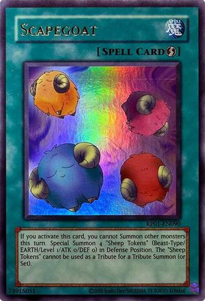 Scapegoat (RP01-EN090) - Retro Pack (2020 Date Reprint) Unlimited - Premium Yugioh Single from Konami - Just $1.36! Shop now at Game Crave Tournament Store