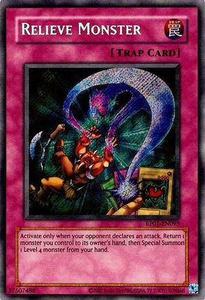 Relieve Monster (RP01-EN093) - Retro Pack (2020 Date Reprint) Unlimited - Premium Yugioh Single from Konami - Just $3.97! Shop now at Game Crave Tournament Store