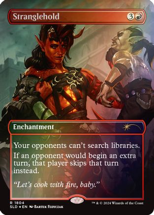 Stranglehold (Rainbow Foil) (SLD-1804) - Secret Lair Drop Series Foil - Premium MTG Single from Wizards of the Coast - Just $1.18! Shop now at Game Crave Tournament Store