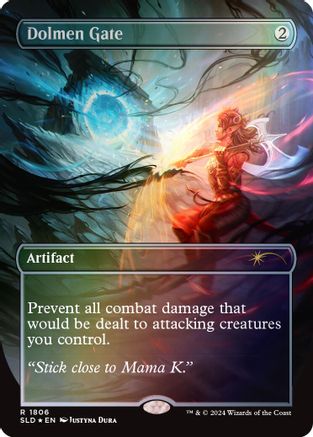 Dolmen Gate (Rainbow Foil) (SLD-1806) - Secret Lair Drop Series Foil - Premium MTG Single from Wizards of the Coast - Just $7.61! Shop now at Game Crave Tournament Store