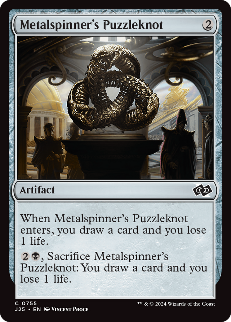 Metalspinner's Puzzleknot (J25-755) - Foundations Jumpstart - Premium MTG Single from Wizards of the Coast - Just $0.25! Shop now at Game Crave Tournament Store