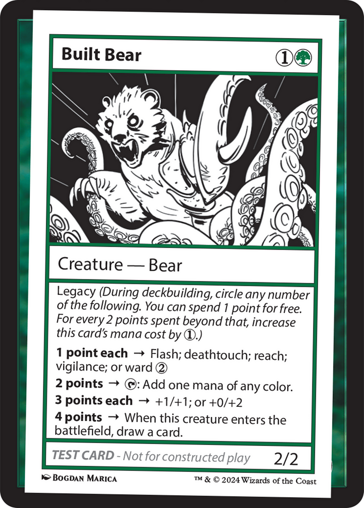 Built Bear (MB2-335) - Mystery Booster 2 - Premium MTG Single from Wizards of the Coast - Just $0.36! Shop now at Game Crave Tournament Store