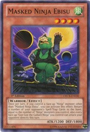 Masked Ninja Ebisu (ORCS-EN030) - Order of Chaos Unlimited