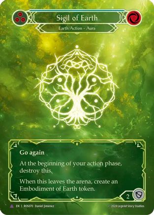 Sigil of Earth (Marvel) (ROS070) - Rosetta Cold Foil