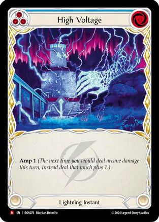 High Voltage (ROS078) - Rosetta Rainbow Foil