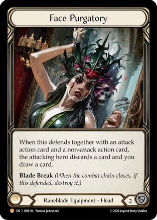 Face Purgatory (ROS114) - Rosetta Rainbow Foil