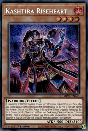 Kashtira Riseheart (MP24-EN065) - 25th Anniversary Tin: Dueling Mirrors 1st Edition - Premium Yugioh Single from Konami - Just $6.96! Shop now at Game Crave Tournament Store