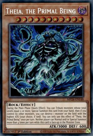 Theia, the Primal Being (MP24-EN148) - 25th Anniversary Tin: Dueling Mirrors 1st Edition - Premium Yugioh Single from Konami - Just $0.99! Shop now at Game Crave Tournament Store