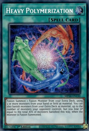Heavy Polymerization (MP24-EN150) - 25th Anniversary Tin: Dueling Mirrors 1st Edition - Premium Yugioh Single from Konami - Just $1.01! Shop now at Game Crave Tournament Store