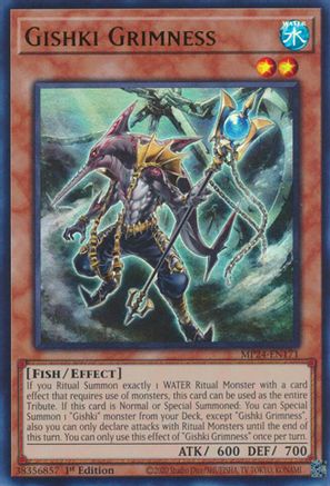 Gishki Grimness (MP24-EN171) - 25th Anniversary Tin: Dueling Mirrors 1st Edition - Premium Yugioh Single from Konami - Just $0.25! Shop now at Game Crave Tournament Store
