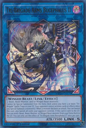 Tri-Brigade Arms Bucephalus II (MP24-EN175) - 25th Anniversary Tin: Dueling Mirrors 1st Edition - Premium Yugioh Single from Konami - Just $0.25! Shop now at Game Crave Tournament Store