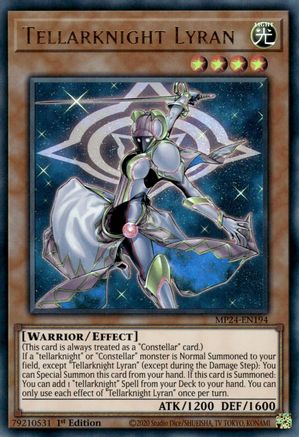 Tellarknight Lyran (MP24-EN194) - 25th Anniversary Tin: Dueling Mirrors 1st Edition - Premium Yugioh Single from Konami - Just $0.25! Shop now at Game Crave Tournament Store