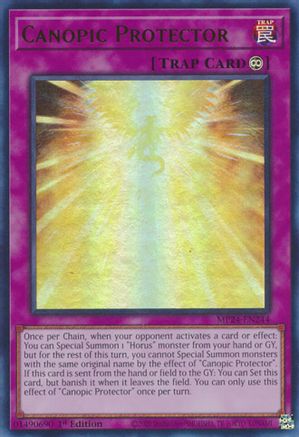 Canopic Protector (MP24-EN244) - 25th Anniversary Tin: Dueling Mirrors 1st Edition - Premium Yugioh Single from Konami - Just $0.25! Shop now at Game Crave Tournament Store