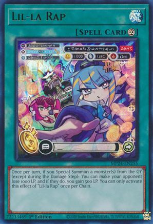 Lil-la Rap (MP24-EN255) - 25th Anniversary Tin: Dueling Mirrors 1st Edition - Premium Yugioh Single from Konami - Just $0.25! Shop now at Game Crave Tournament Store