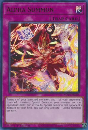 Alpha Summon (MP24-EN256) - 25th Anniversary Tin: Dueling Mirrors 1st Edition - Premium Yugioh Single from Konami - Just $0.25! Shop now at Game Crave Tournament Store
