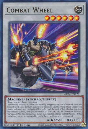 Combat Wheel (MP24-EN272) - 25th Anniversary Tin: Dueling Mirrors 1st Edition - Premium Yugioh Single from Konami - Just $0.25! Shop now at Game Crave Tournament Store
