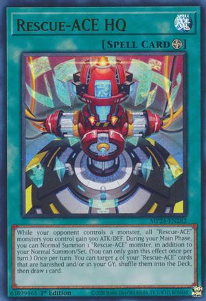 Rescue-ACE HQ (MP24-EN282) - 25th Anniversary Tin: Dueling Mirrors 1st Edition - Premium Yugioh Single from Konami - Just $0.25! Shop now at Game Crave Tournament Store
