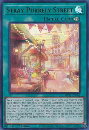 Stray Purrely Street (MP24-EN289) - 25th Anniversary Tin: Dueling Mirrors 1st Edition - Premium Yugioh Single from Konami - Just $0.35! Shop now at Game Crave Tournament Store