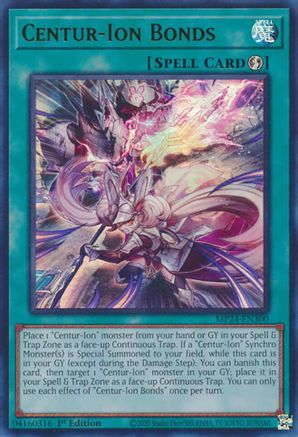 Centur-Ion Bonds (MP24-EN300) - 25th Anniversary Tin: Dueling Mirrors 1st Edition - Premium Yugioh Single from Konami - Just $0.25! Shop now at Game Crave Tournament Store