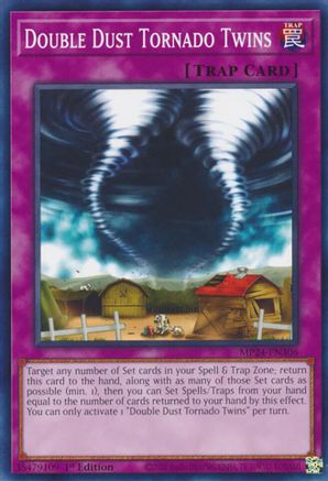 Double Dust Tornado Twins (MP24-EN306) - 25th Anniversary Tin: Dueling Mirrors 1st Edition - Premium Yugioh Single from Konami - Just $0.25! Shop now at Game Crave Tournament Store