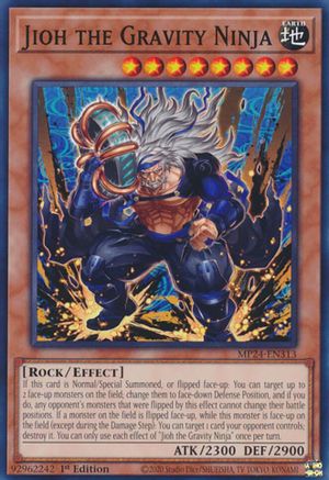 Jioh the Gravity Ninja (MP24-EN313) - 25th Anniversary Tin: Dueling Mirrors 1st Edition - Premium Yugioh Single from Konami - Just $0.25! Shop now at Game Crave Tournament Store