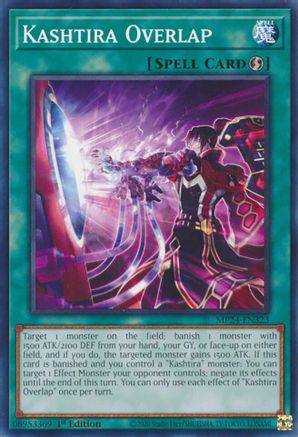 Kashtira Overlap (MP24-EN323) - 25th Anniversary Tin: Dueling Mirrors 1st Edition - Premium Yugioh Single from Konami - Just $0.25! Shop now at Game Crave Tournament Store