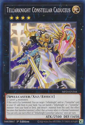 Tellarknight Constellar Caduceus (MP24-EN344) - 25th Anniversary Tin: Dueling Mirrors 1st Edition - Premium Yugioh Single from Konami - Just $0.25! Shop now at Game Crave Tournament Store