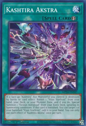 Kashtira Akstra (MP24-EN347) - 25th Anniversary Tin: Dueling Mirrors 1st Edition - Premium Yugioh Single from Konami - Just $0.25! Shop now at Game Crave Tournament Store